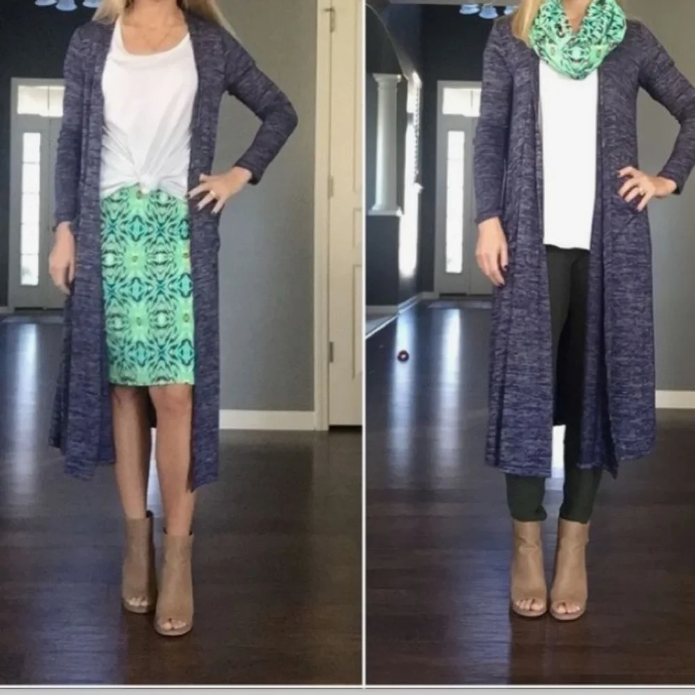 NWOT LULAROE SARAH CARDIGAN - Picture 10 of 11